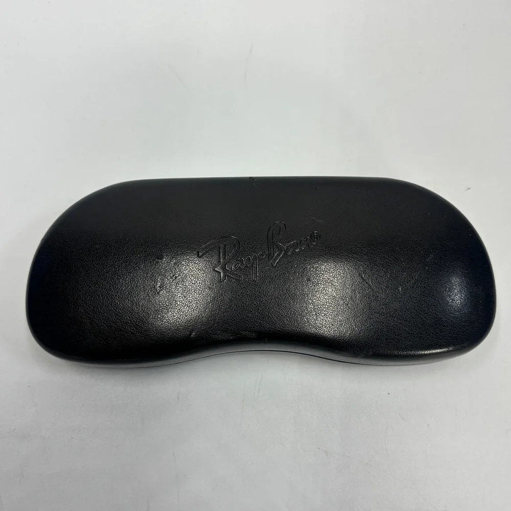 Ray-Ban Black Hard Shell Sunglasses Case Clam Shell Protective Eyewear Box